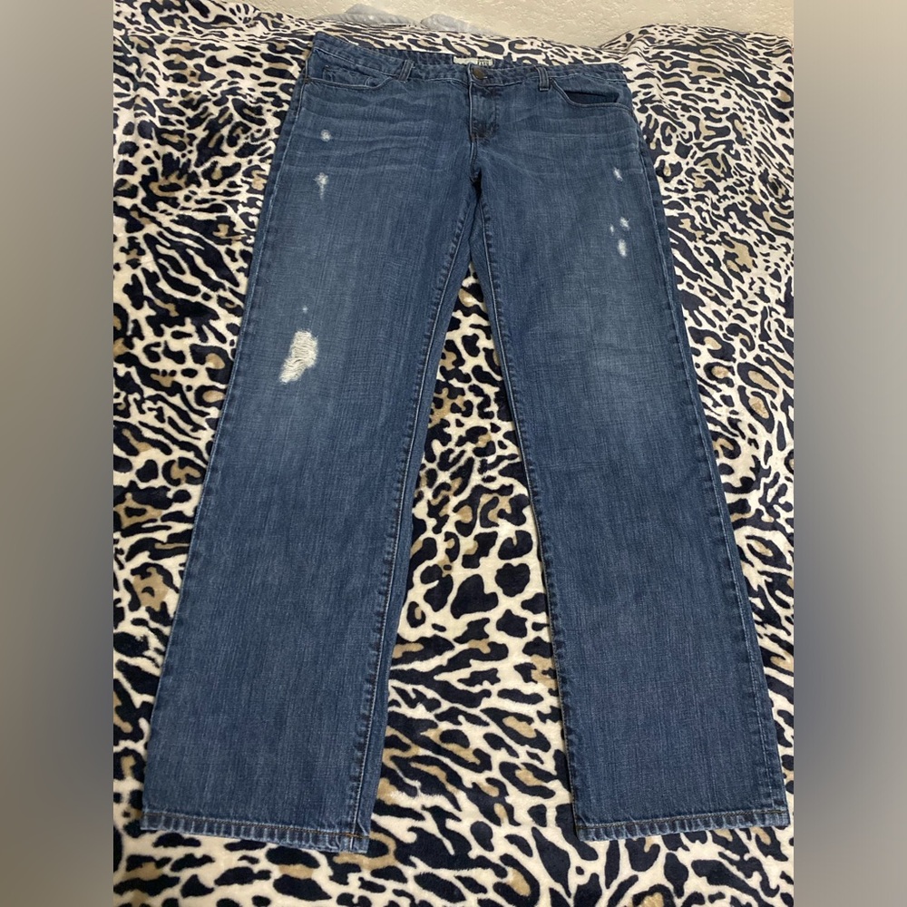 David Kahn Blue Straight Leg Jeans